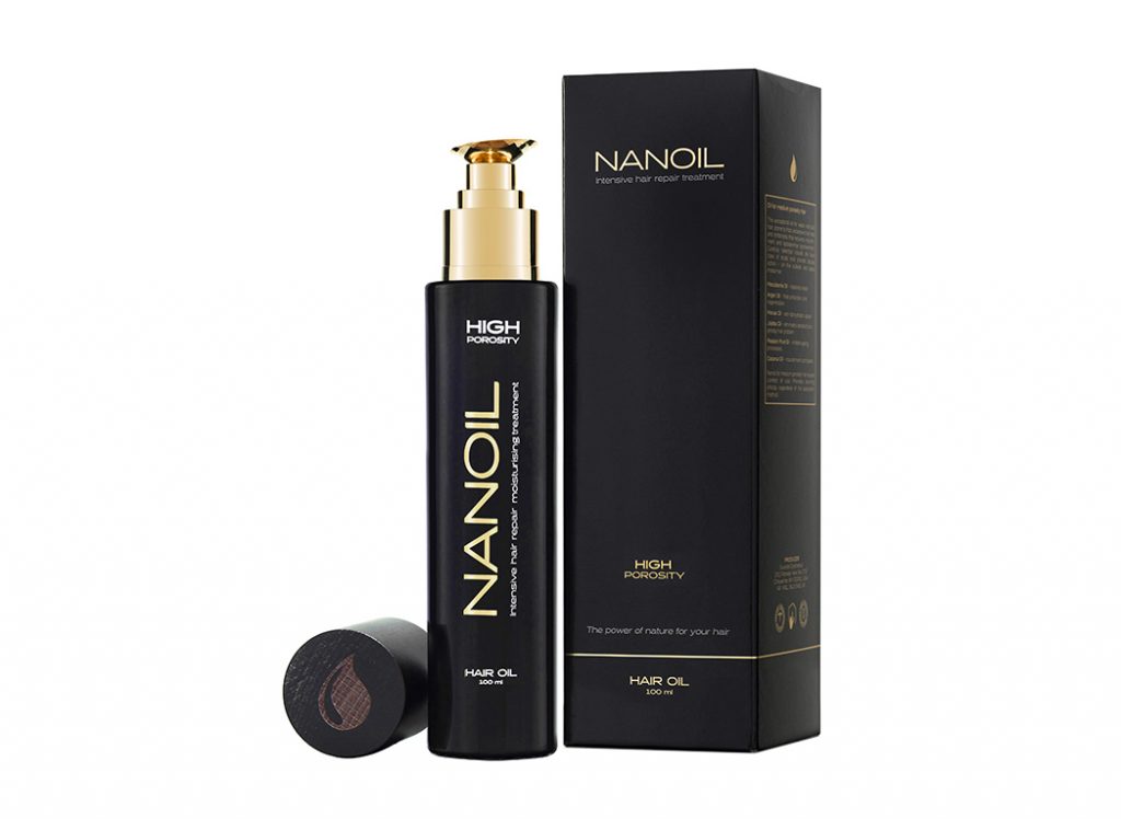 óleo capilar eficaz Nanoil
